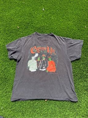 Cypress Hill zombie Graphic Tee - Black